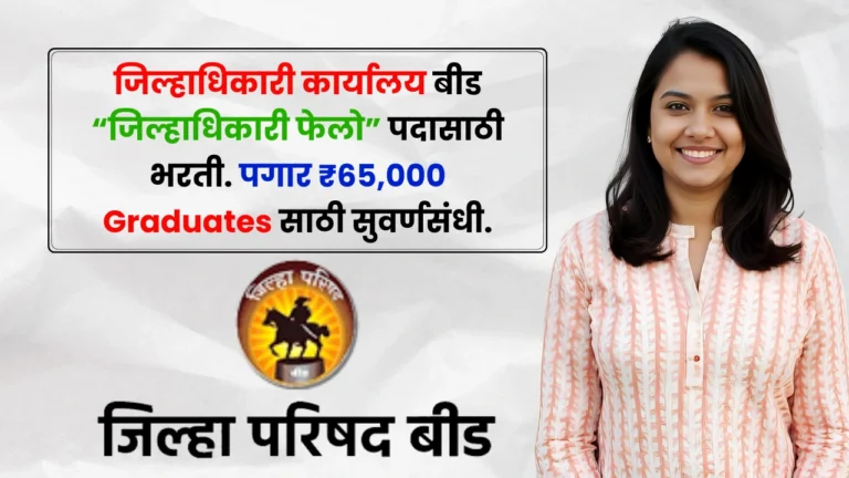 Jilhadhikari Karyalay Beed Bharti 2025